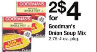ACME Goodman's onion soup mix offer