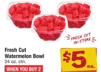 ACME Fresh cut watermelon bowl offer