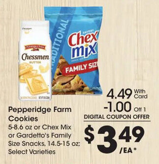 Kroger Pepperidge Farm Cookies offer