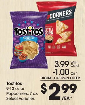 Kroger Tostitos offer