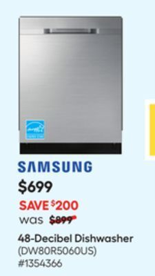 Lowe's 48-decibel dishwasher offer