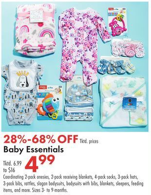 Boscov's Baby essentials offer