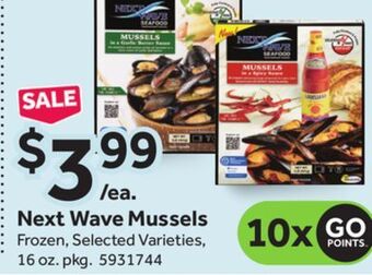 Stop&Shop Next wave mussels offer