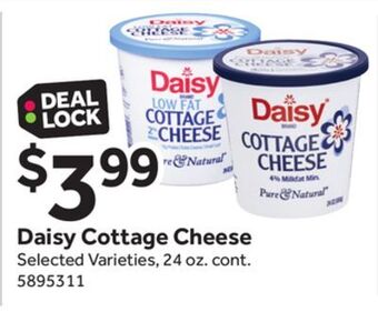 Stop&Shop Daisy cottage cheese offer