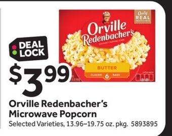 Stop&Shop Orville redenbacher's microwave popcorn offer