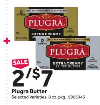 Stop&Shop Plugra butter offer