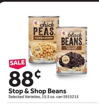 Stop&Shop Stop & shop beans offer