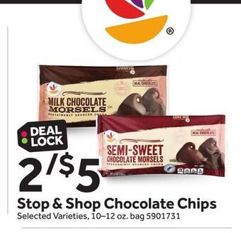 Stop&Shop Stop & shop chocolate chips offer