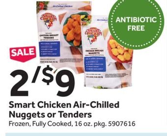 Stop&Shop Smart chicken air-chilled nuggets or tenders offer