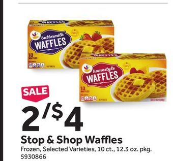 Stop&Shop Stop & shop waffles offer