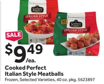 Stop&Shop Cooked perfect italian style meatballs offer