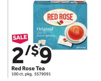 Stop&Shop Red rose tea offer
