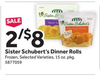 Stop&Shop Sister schubert's dinner rolls offer