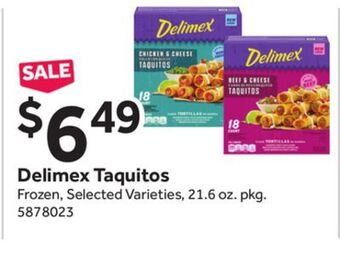 Stop&Shop Delimex taquitos offer