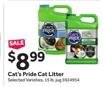 Stop&Shop Cat's pride cat litter offer