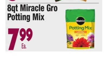 King Kullen Miracle gro potting mix offer