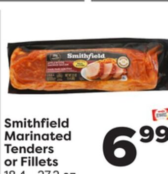 Weis Markets Smithfield marinated tenders or fillets offer
