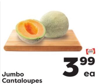 Weis Markets Jumbo cantaloupes offer