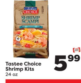 Weis Markets Tastee choice shrimp kits offer