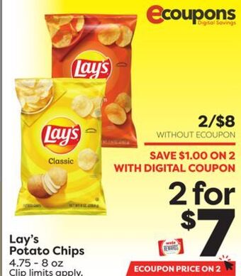 Weis Markets Lay's potato chips offer