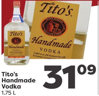 Weis Markets Tito's handmade vodka offer
