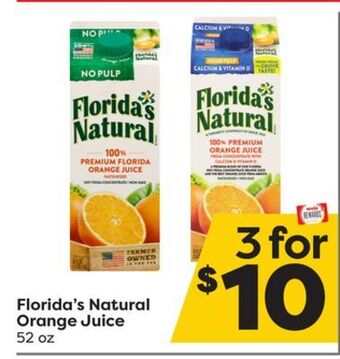 Weis Markets Florida's natural orange juice offer