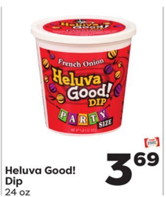 Weis Markets Heluva good! dip offer