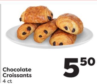 Weis Markets Chocolate croissants offer