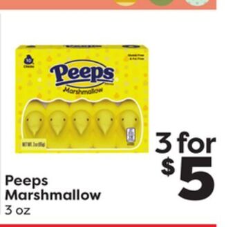 Weis Markets Peeps marshmallow offer