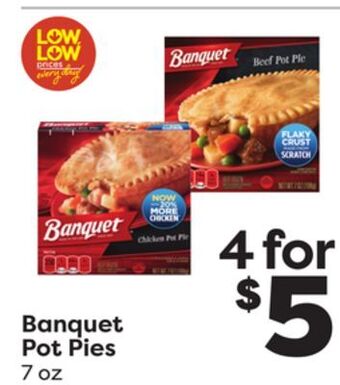 Weis Markets Banquet pot pies offer