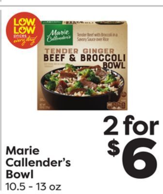 Weis Markets Marie callender's bowl offer