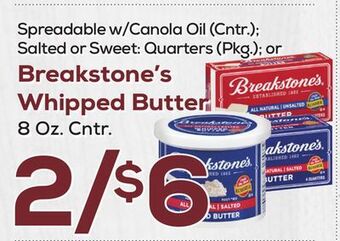 DeCicco & Sons Breakstone's whipped butter, 8 oz. cntr. offer