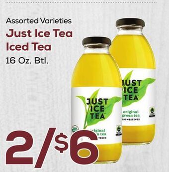 DeCicco & Sons Just ice tea iced tea offer