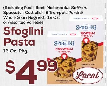 DeCicco & Sons Sfoglini pasta offer