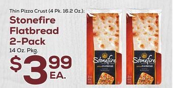DeCicco & Sons Stonefire flatbread 2-pack, 14 oz. pkg. offer