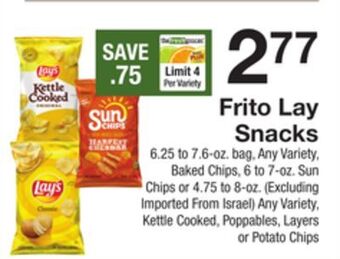 The Fresh Grocer Snacks offer