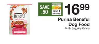 The Fresh Grocer Beneful dog food offer