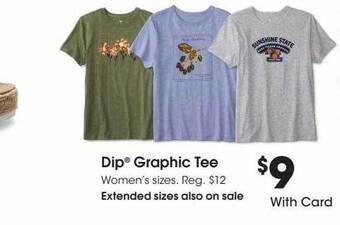 Fred Meyer Dip graphic tee offer
