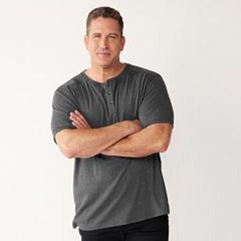 Kohl's Big & tall apt. 9® core classic-fit henley offer