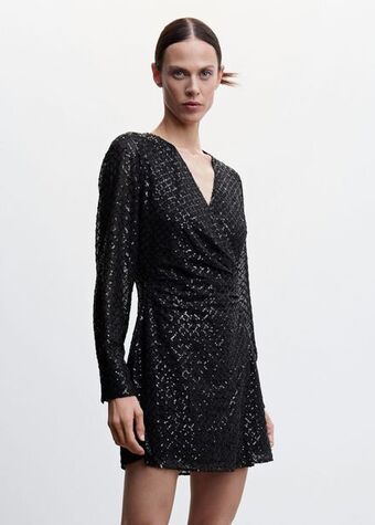 Mango Short sequin dress offer