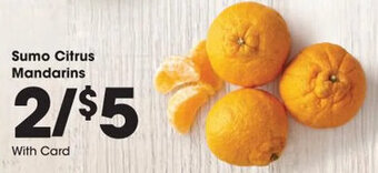 Kroger Sumo Citrus Mandarins offer