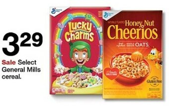 Target Select General Mills Cereal offer