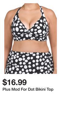 TJ Maxx Plus mod for dot bikini top offer