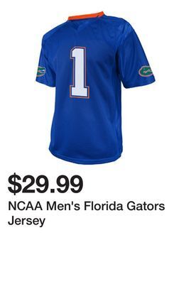 Kmart Ncaa men's florida gators jersey offer