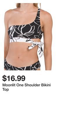 TJ Maxx Moonlit one shoulder bikini top offer