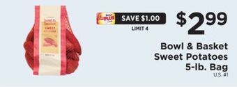ShopRite Sweet potatoes offer