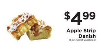 ShopRite Apple strip danish offer