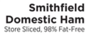 ShopRite Domestic ham offer