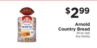 ShopRite Country bread offer