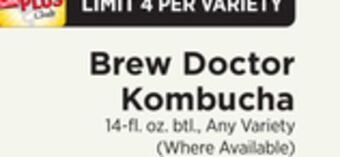 ShopRite Kombucha offer